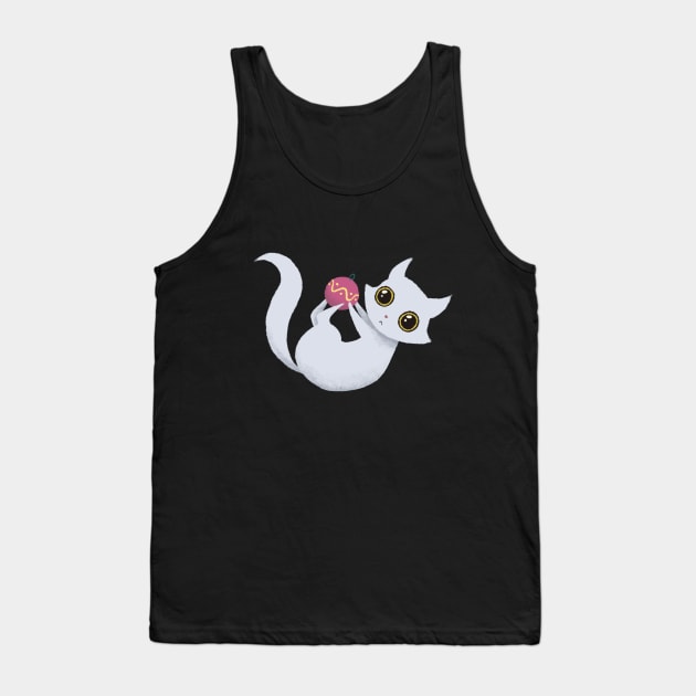 Mischievous kitty Tank Top by Laura_Nagel